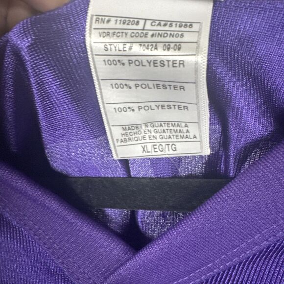 Brett Favre #4 Vikings Football Jersey NFL Team Apparel Onfield Mens Size XL - Picture 5 of 13